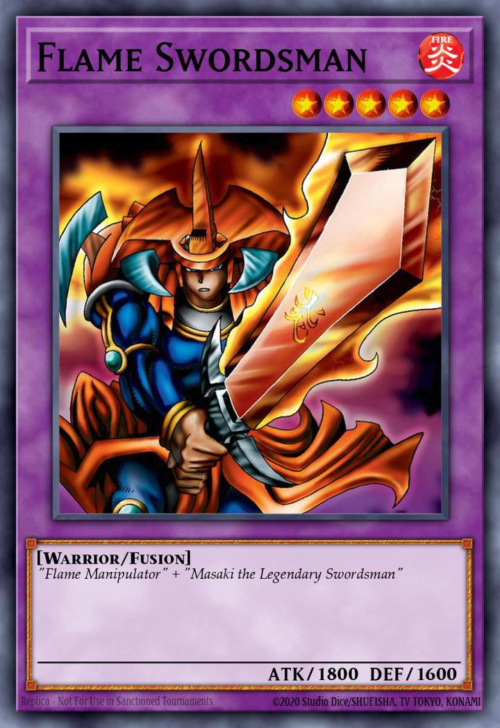 Flame Swordsman (V.4 - Super Rare)