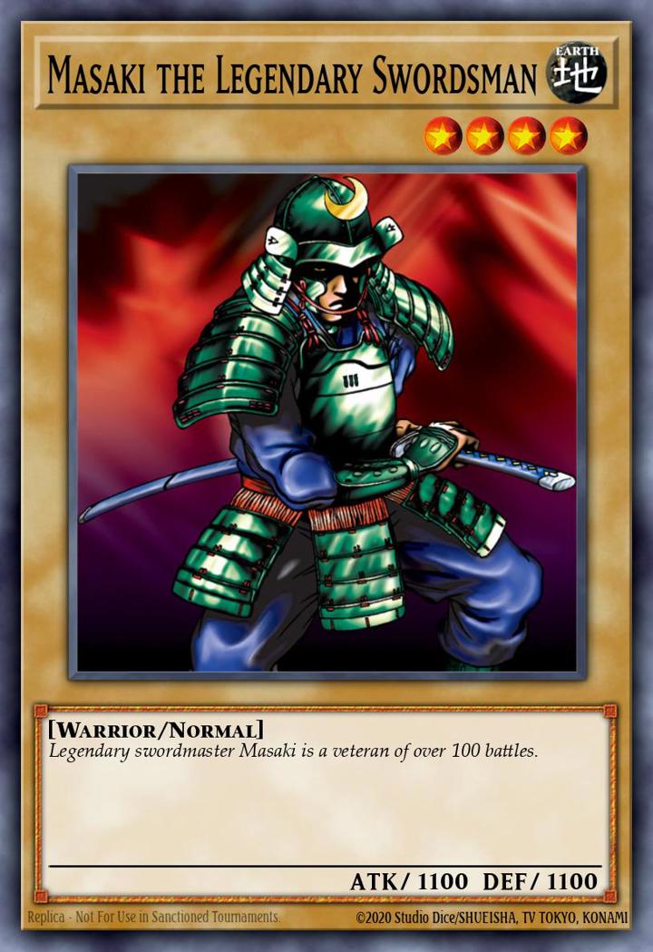 Masaki the Legendary Swordsman (V.4 - Common)