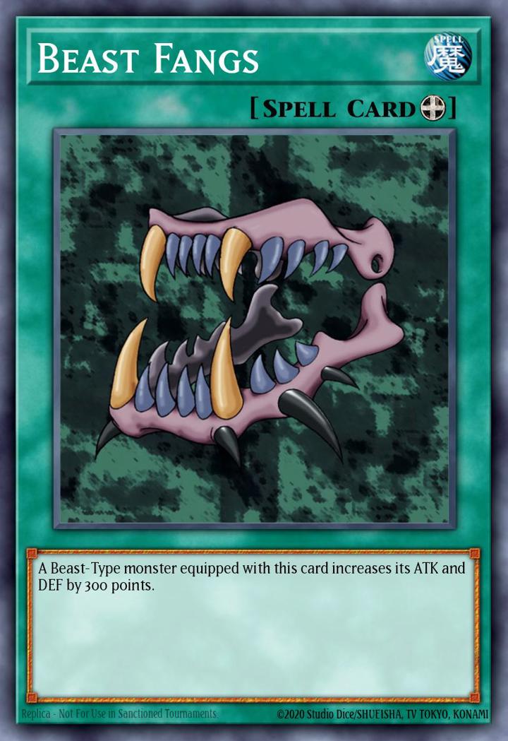 Beast Fangs (V.4 - Common)