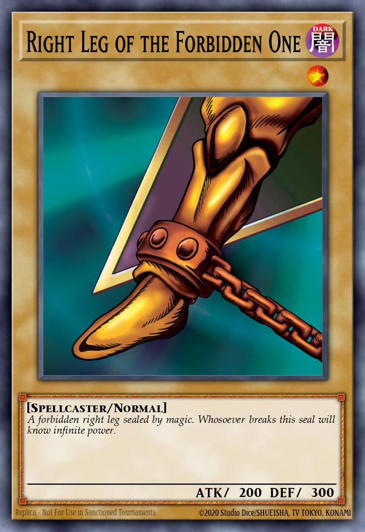 Right Leg of the Forbidden One (V.4 - Ultra Rare)