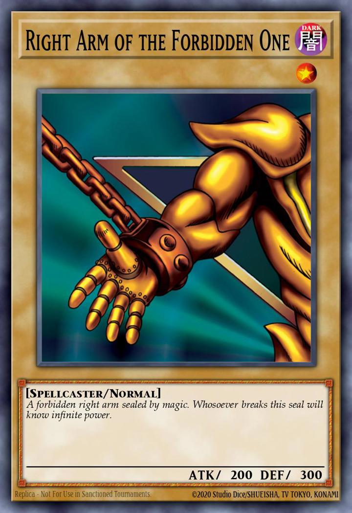 Right Arm of the Forbidden One (V.4 - Ultra Rare)