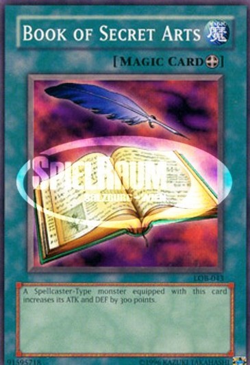 Book of Secret Arts (V.1 - Common) Single: Yu-Gi-Oh! Legend of Blue Eyes White Dragon Einzelkarte
