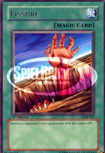 Fissure (V.1 - Rare) Single: Yu-Gi-Oh! Legend of Blue Eyes White Dragon Einzelkarte