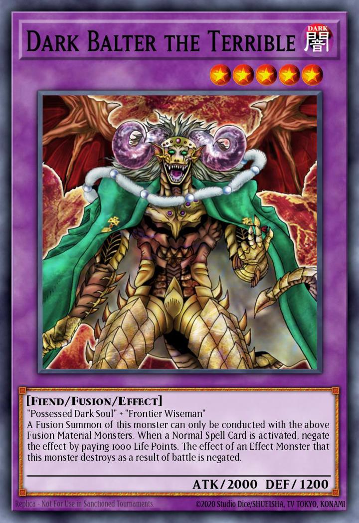 Dark Balter the Terrible (V.2 - Super Rare)