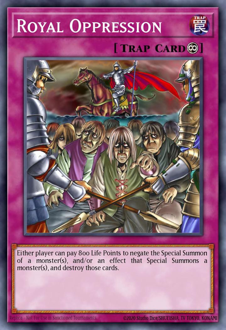Royal Oppression (V.2 - Rare)