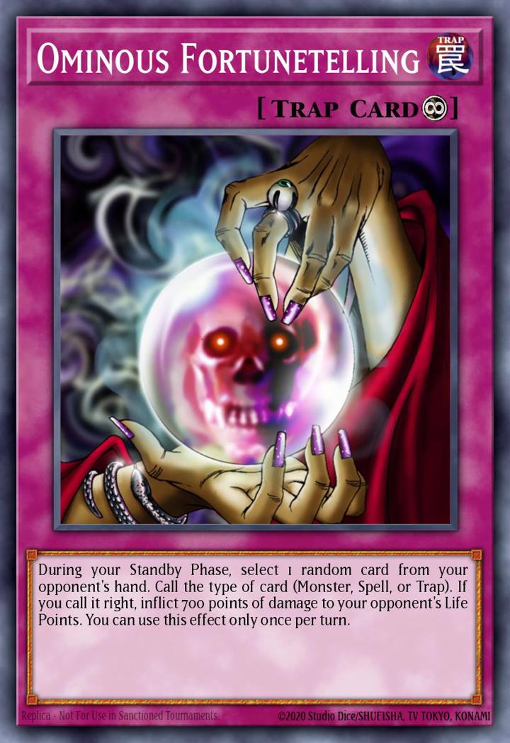 Ominous Fortunetelling (V.2 - Common)