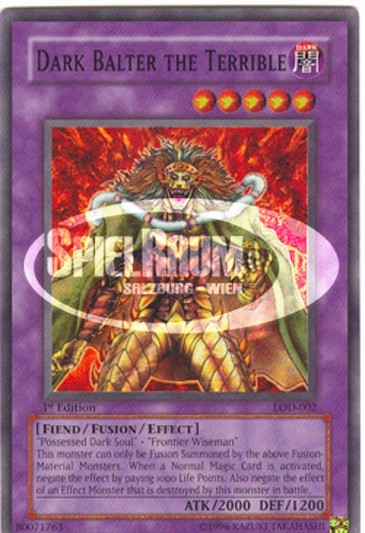 Dark Balter the Terrible (V.1 - Super Rare)