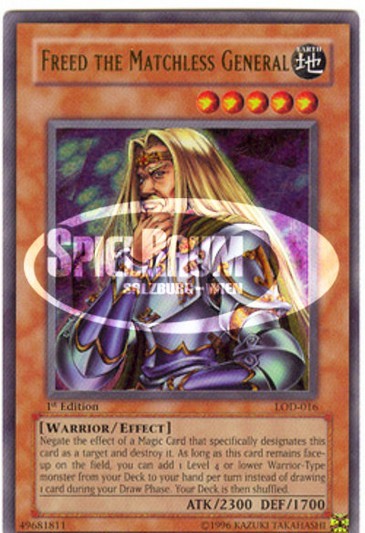 Freed the Matchless General (V.1 - Ultra Rare)