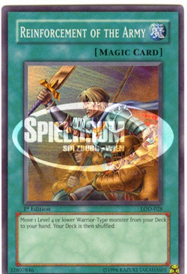 Reinforcement of the Army (V.1 - Super Rare)