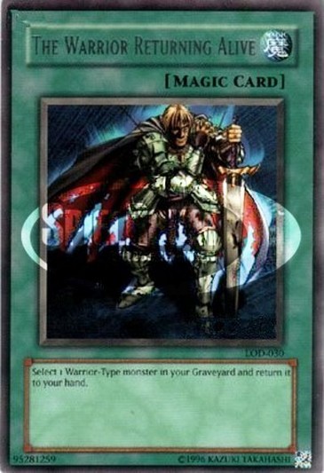 The Warrior Returning Alive (V.1 - Rare)