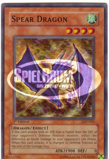 Spear Dragon (V.1 - Super Rare)