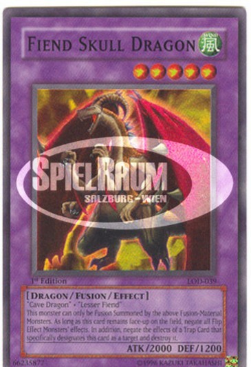 Fiend Skull Dragon (V.1 - Super Rare)