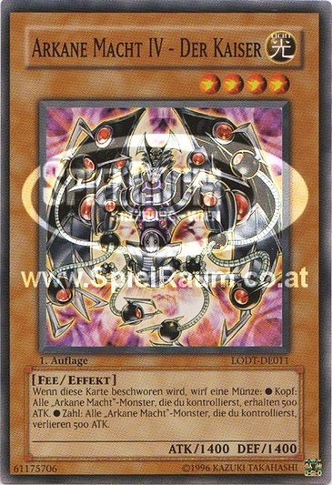Arcana Force IV - The Emperor (V.1 - Common)
