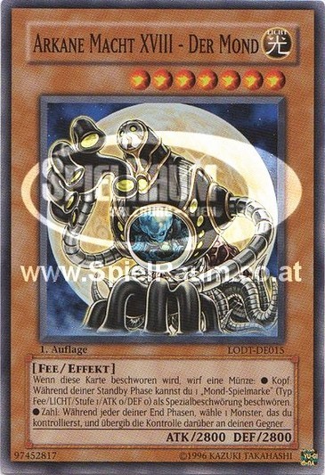 Arcana Force XVIII - The Moon (V.1 - Common)