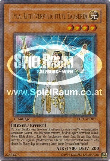 Lyla, Lightsworn Sorceress (V.1 - Ultra Rare)