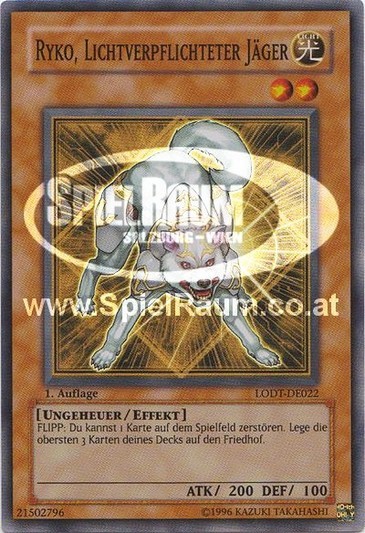 Ryko, Lightsworn Hunter (V.1 - Super Rare)