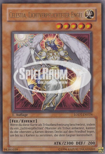 Celestia, Lightsworn Angel (V.1 - Ultra Rare)