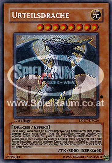 Judgment Dragon (V.1 - Secret Rare)