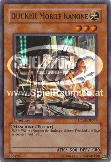 DUCKER Mobile Cannon (V.1 - Super Rare)