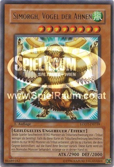 Simorgh, Bird of Ancestry (V.1 - Rare)