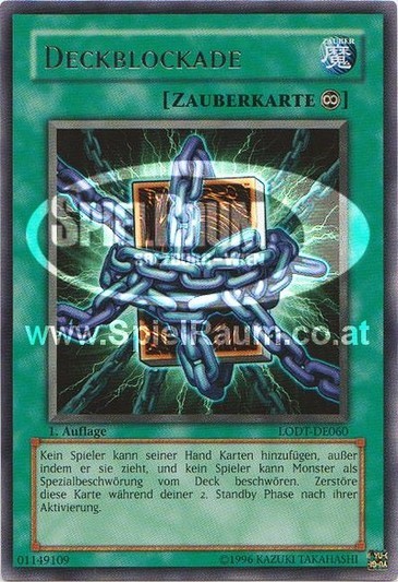 Deck Lockdown (V.1 - Rare)