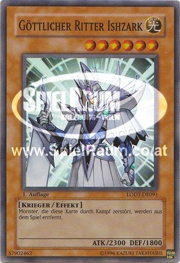 Divine Knight Ishzark (V.1 - Super Rare)