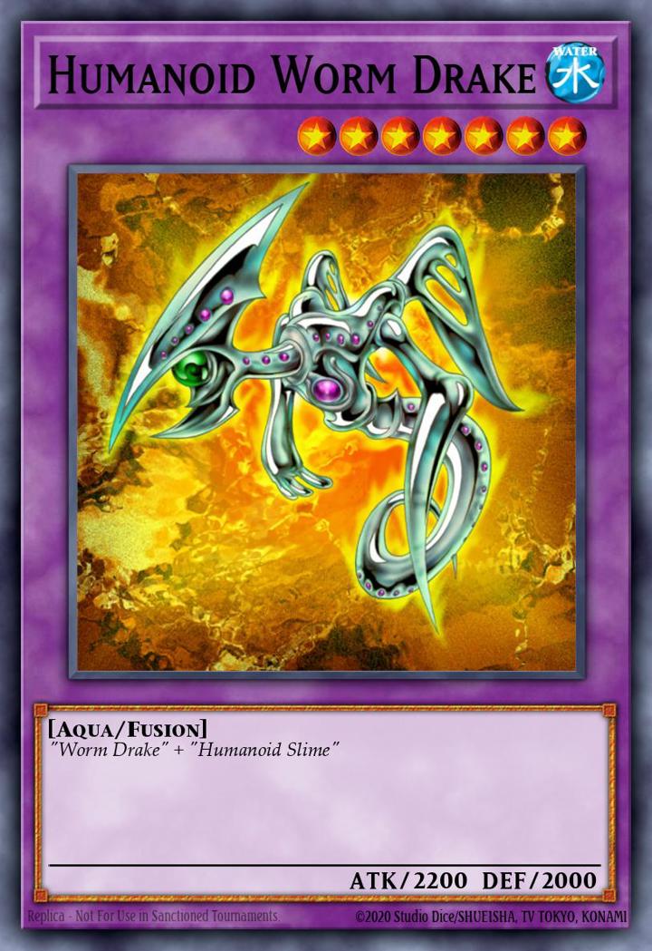 Humanoid Worm Drake (V.3 - Common)