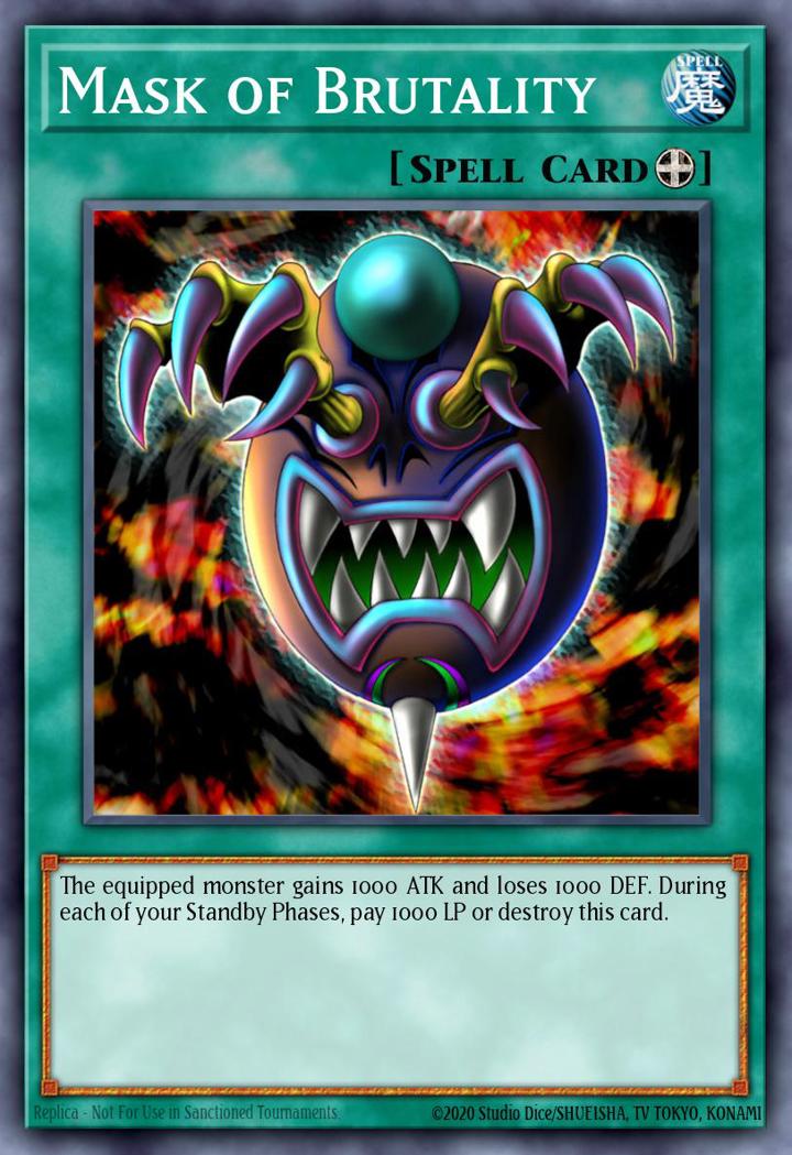 Mask of Brutality (V.3 - Rare)