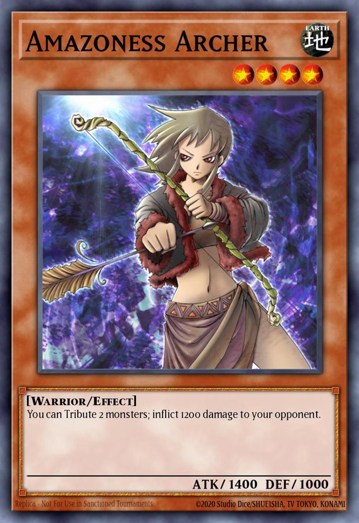 Amazoness Archer (V.3 - Common)