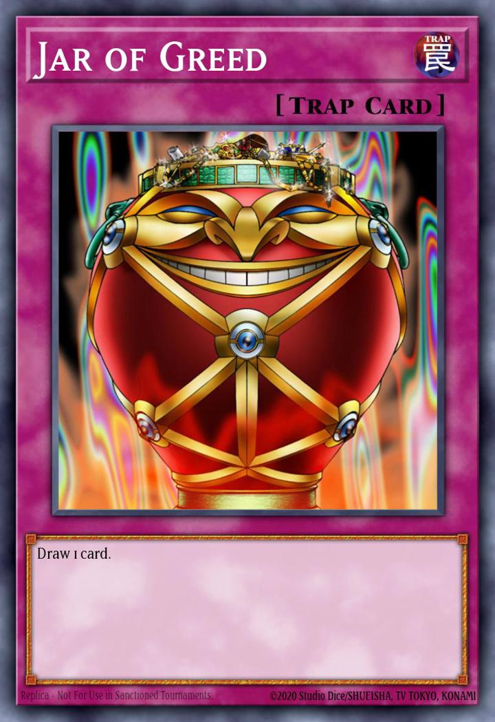 Jar of Greed (V.3 - Super Rare)