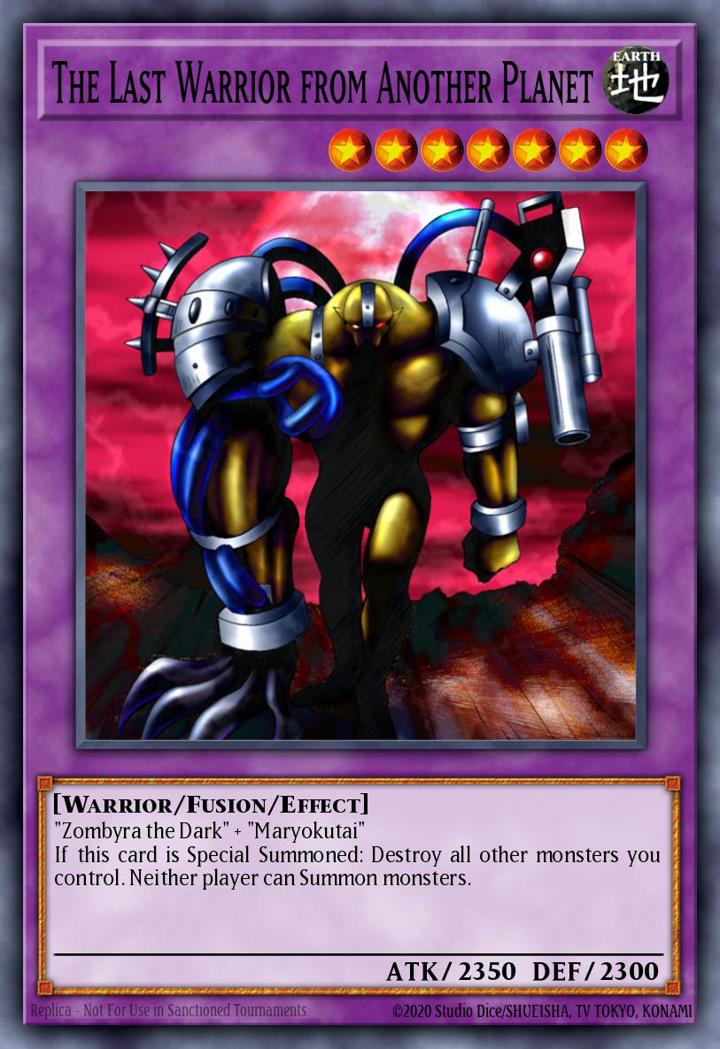 The Last Warrior from Another Planet (V.3 - Ultra Rare)