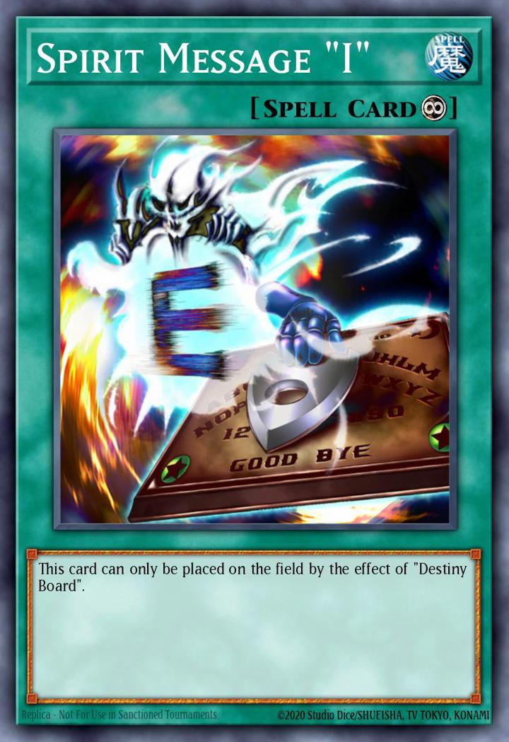 Spirit Message "I" (V.3 - Rare)