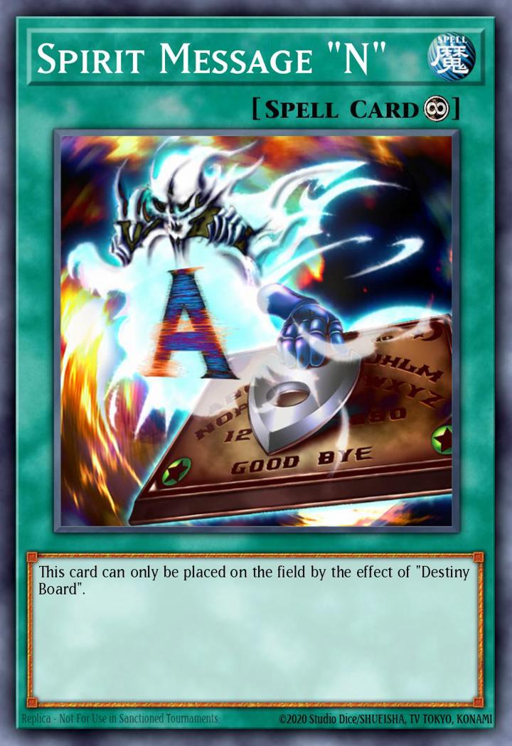 Spirit Message "N" (V.3 - Rare)
