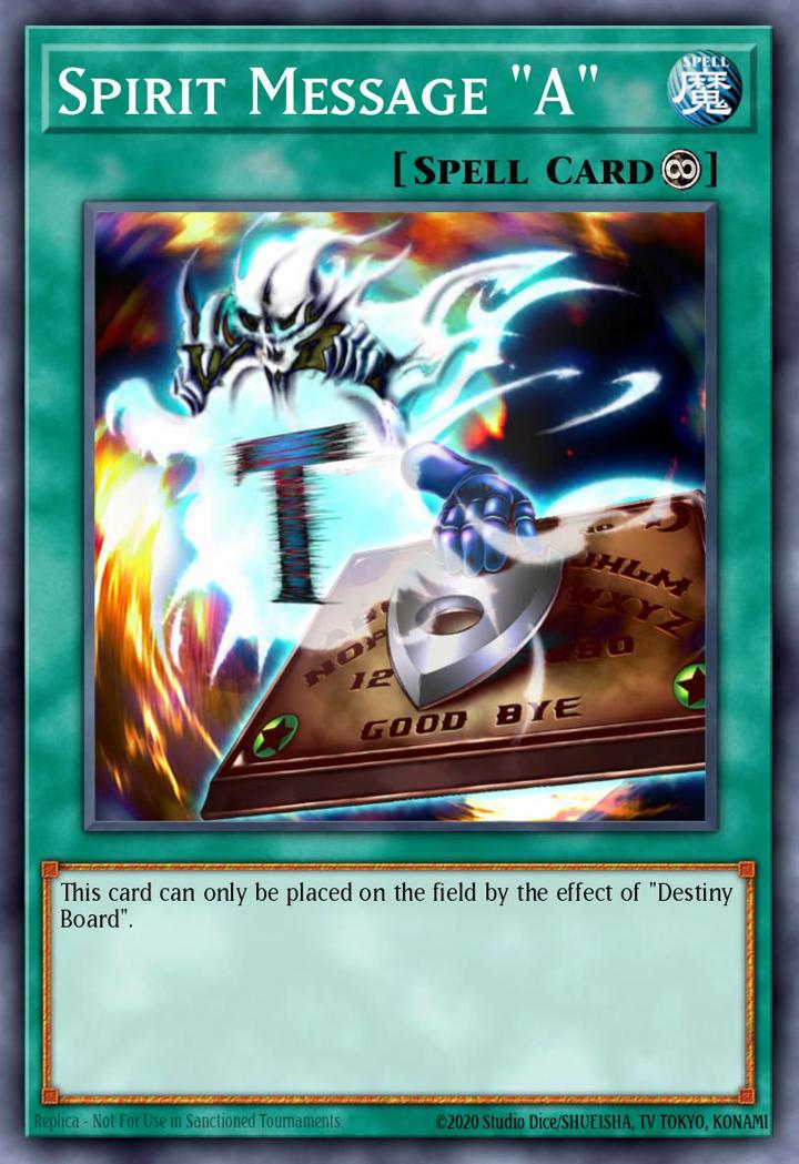 Spirit Message "A" (V.3 - Rare)