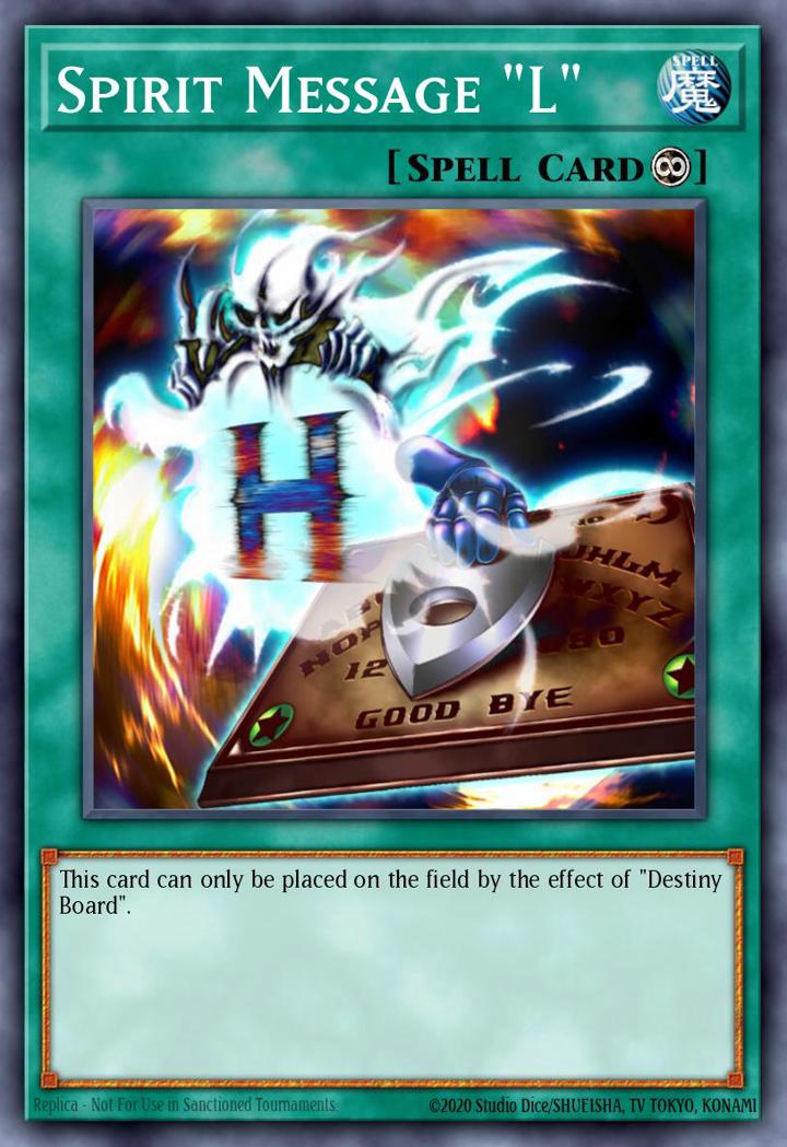 Spirit Message "L" (V.3 - Rare)