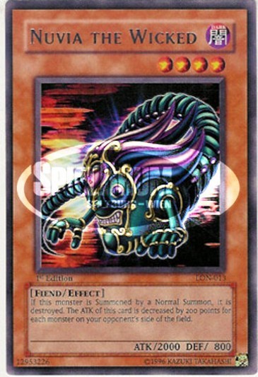 Nuvia the Wicked (V.1 - Rare)