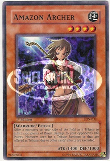 Amazoness Archer (V.1 - Common)