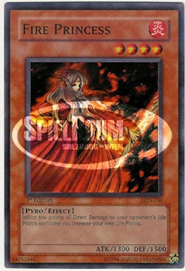 Fire Princess (V.1 - Super Rare)