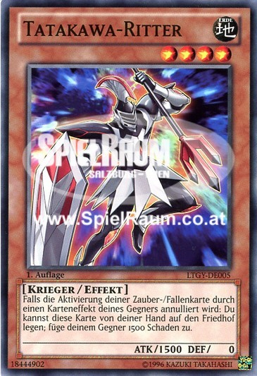 Tatakawa Knight Single: Yu-Gi-Oh! Lord of the Tachyon Galaxy Einzelkarte