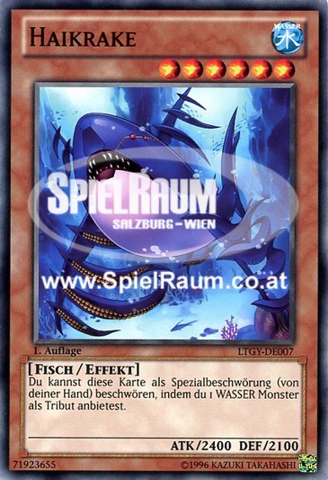 Sharkraken Single: Yu-Gi-Oh! Lord of the Tachyon Galaxy Einzelkarte