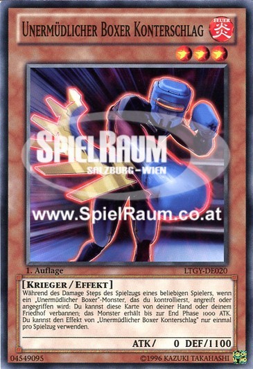 Battlin' Boxer Counterpunch Single: Yu-Gi-Oh! Lord of the Tachyon Galaxy Einzelkarte