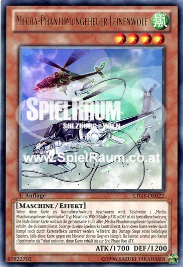 Mecha Phantom Beast Tetherwolf Single: Yu-Gi-Oh! Lord of the Tachyon Galaxy Einzelkarte