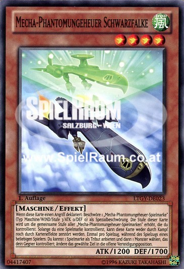 Mecha Phantom Beast Blackfalcon Single: Yu-Gi-Oh! Lord of the Tachyon Galaxy Einzelkarte