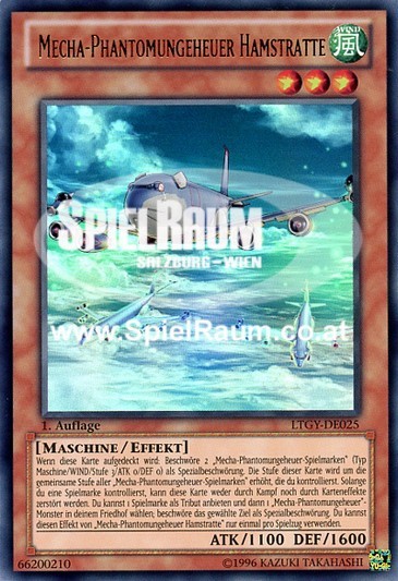 Mecha Phantom Beast Hamstrat (V.1 - Ultra Rare) Single: Yu-Gi-Oh! Lord of the Tachyon Galaxy Einzelkarte