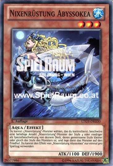 Mermail Abyssocea Single: Yu-Gi-Oh! Lord of the Tachyon Galaxy Einzelkarte