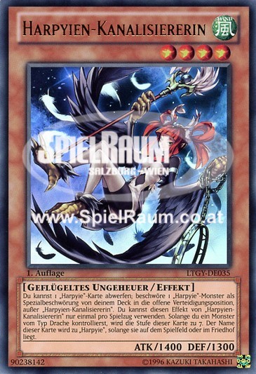Harpie Channeler (V.2 - Ultimate Rare) Single: Yu-Gi-Oh! Lord of the Tachyon Galaxy Einzelkarte
