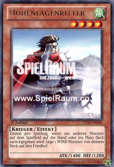 Altitude Knight Single: Yu-Gi-Oh! Lord of the Tachyon Galaxy Einzelkarte
