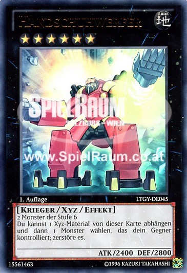 Gauntlet Launcher (V.2 - Ultimate Rare) Single: Yu-Gi-Oh! Lord of the Tachyon Galaxy Einzelkarte