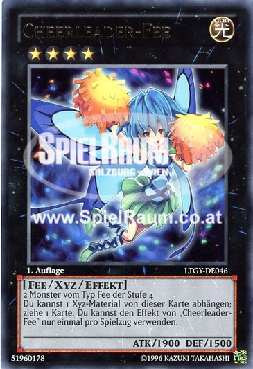 Fairy Cheer Girl Single: Yu-Gi-Oh! Lord of the Tachyon Galaxy Einzelkarte