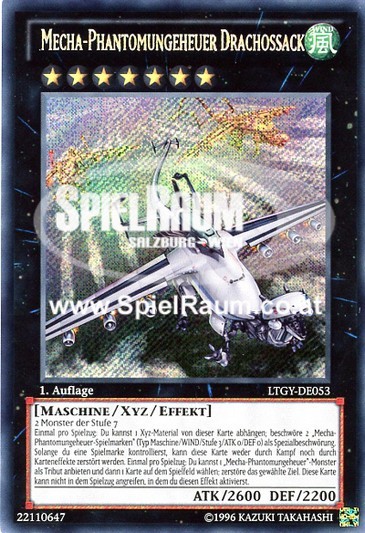 Mecha Phantom Beast Dracossack (V.2 - Oversized) Single: Yu-Gi-Oh! Lord of the Tachyon Galaxy Einzelkarte